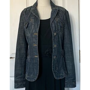 Uniquely Detailed Sanctuary Denim Jacket Size M